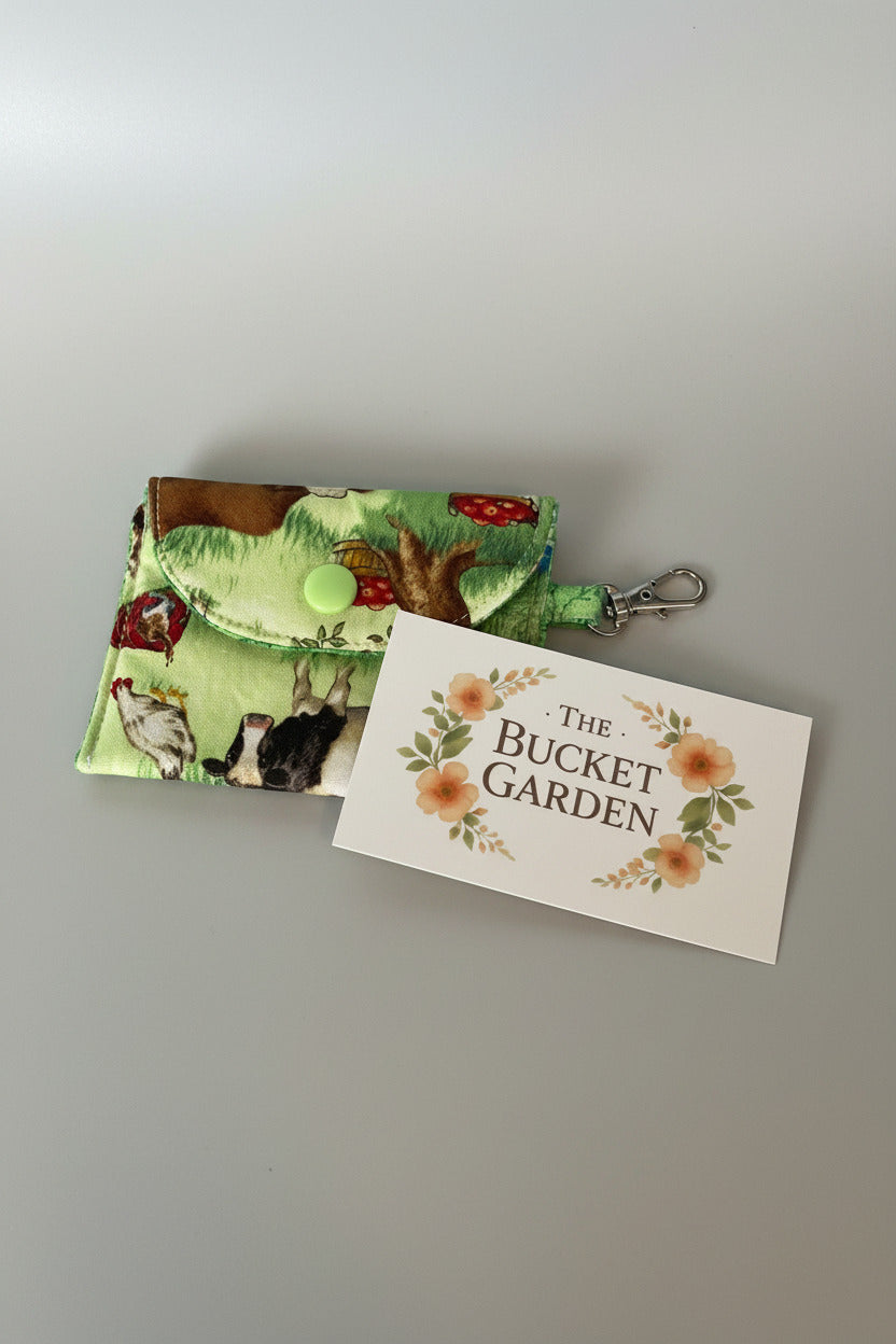 Ear Bud Case - Farmyard - Large