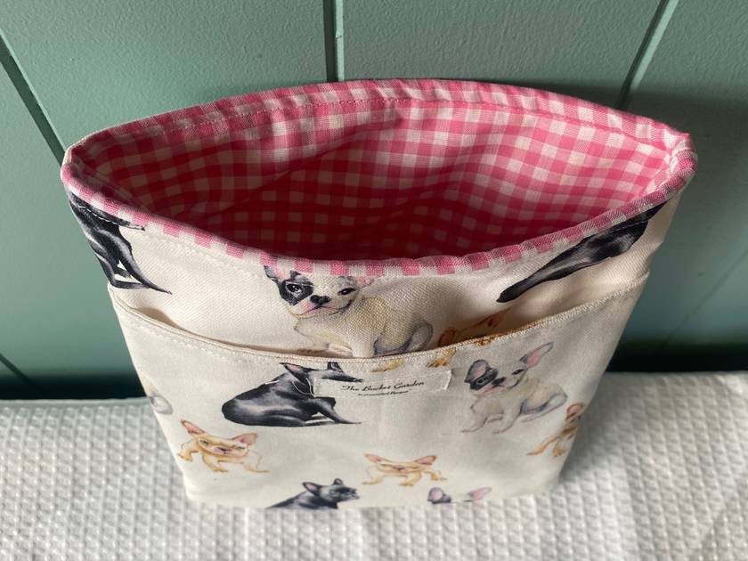 Frenchie Dog Kindle/Book Sleeve - Medium