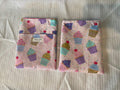 Pink Cupcake Kindle/Book Sleeve - Small