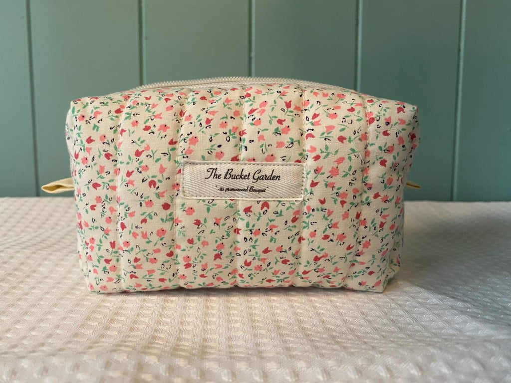 Boxy Pouch - Vintage Rose - Small