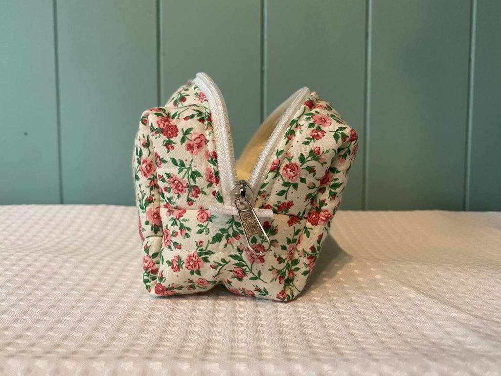 Boxy Pouch - Vintage Rose - Small