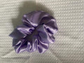 Hair Scrunchie - Normal to Thick Hair  - Purple Satin