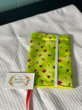 Book Cover - Plunket Book Cover - Lime with Butterflies and ladybirds