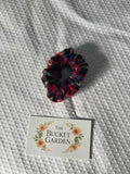 Hair Scrunchie - Regular - Red Tartan Flannel