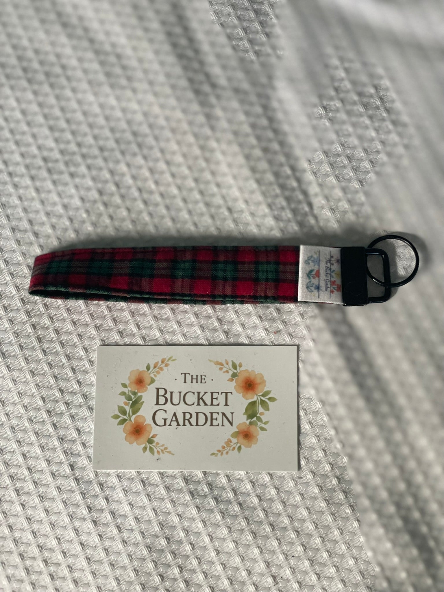 Wristlet - Red Tartan