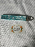 Wristlet - Blue Leaf