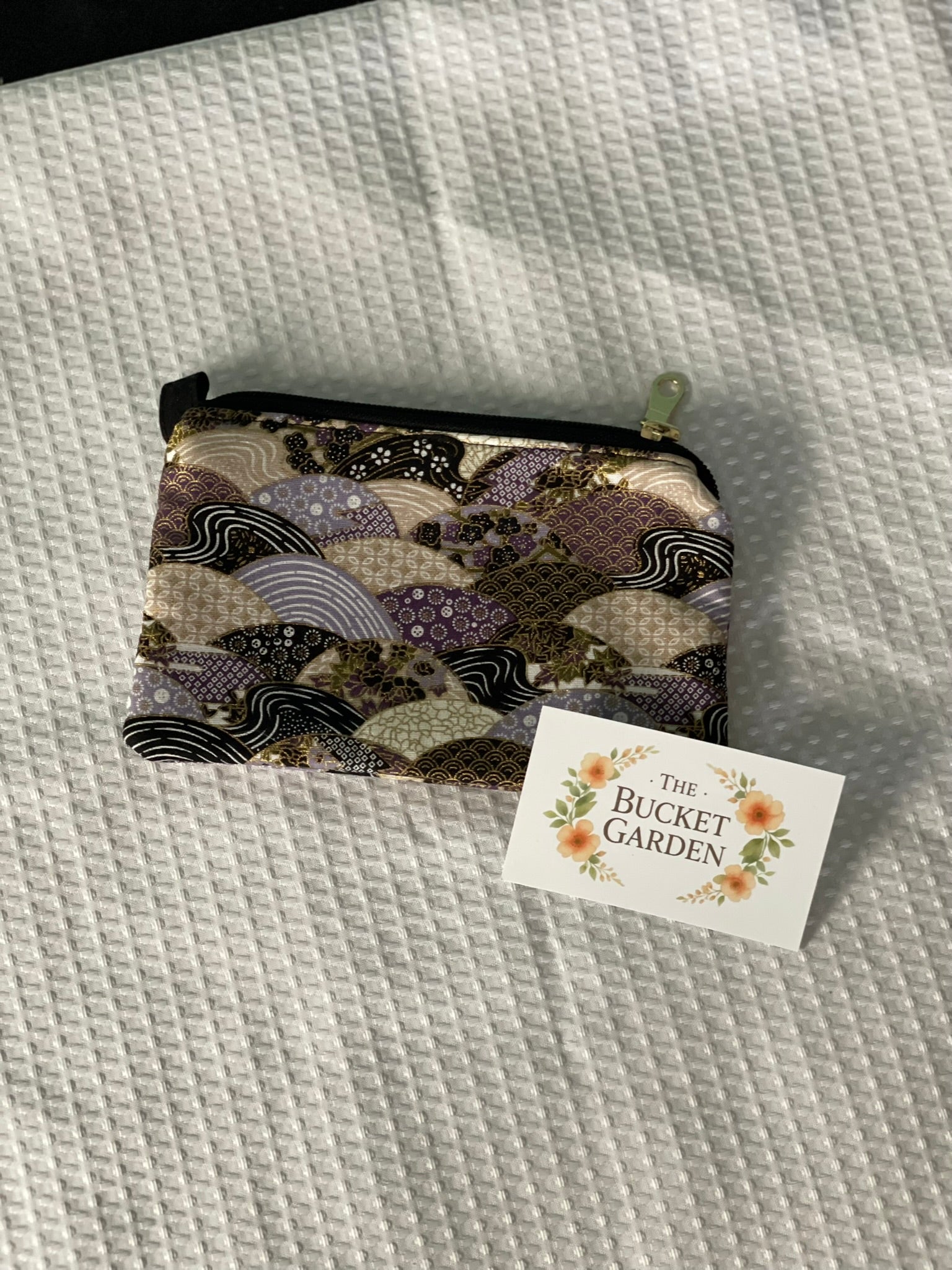 Wallet - Gold, Purple and Black