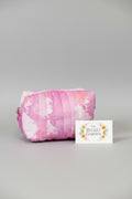 Boxy Pouch - Pink Variegated - Medium